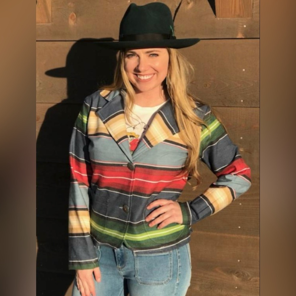 Silverado serape Shirt Blazer s
